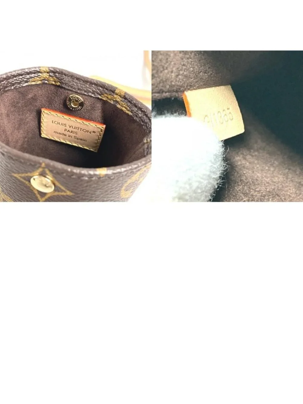 Louis Vuitton Pouch Sunglasses Monogram Canvas Brown Eyewear